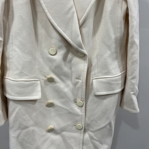 VERONICA BEARD Nalida Dickey double-breasted wool and cashmere-blend felt coat - Picture 6 of 13